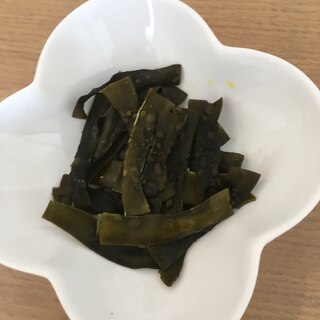 ダシがら昆布でもう一品 ぽりぽり昆布